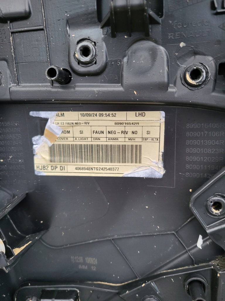 фото №8, Оббивка двері лівий перед renault symbioz 24- europa 809015845r