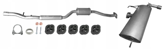 фото №1, Глушники середній кінцевий mitsubishi lancer 1.8