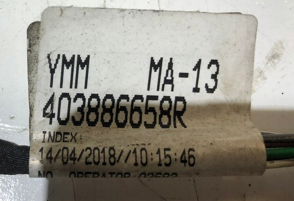 фото №7, Renault scenic iv 1.5 dci edc жгут кабели электропроводка провода 403886658r