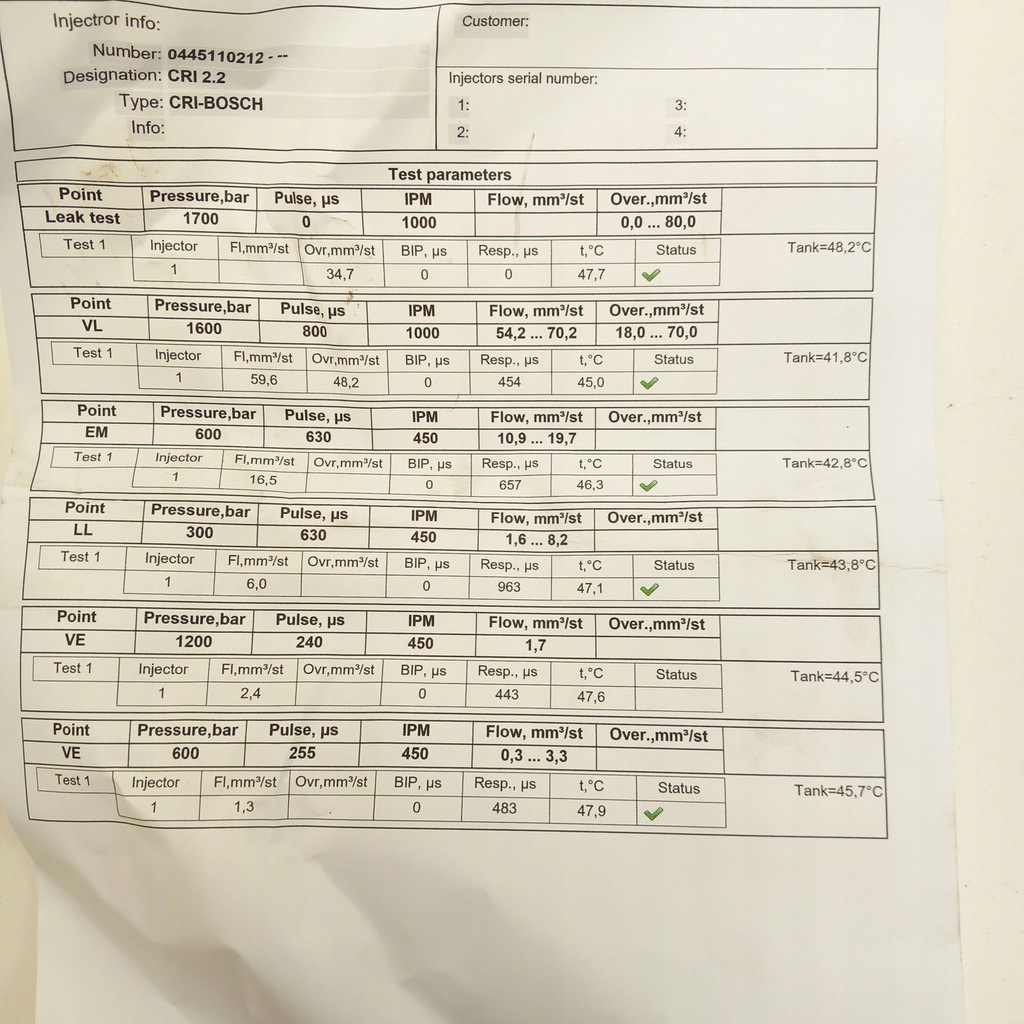 фото №8, 2005 bmw 5 e60 e61 форсунка 7794652