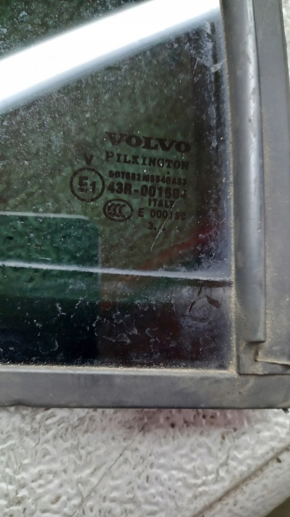 фото №2, Скло ліва задня volvo xc90