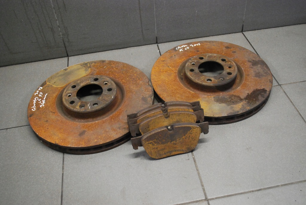 фото №1, Диск гальмівні диски гальмівні колодки перед citroen c5 x7 340mm