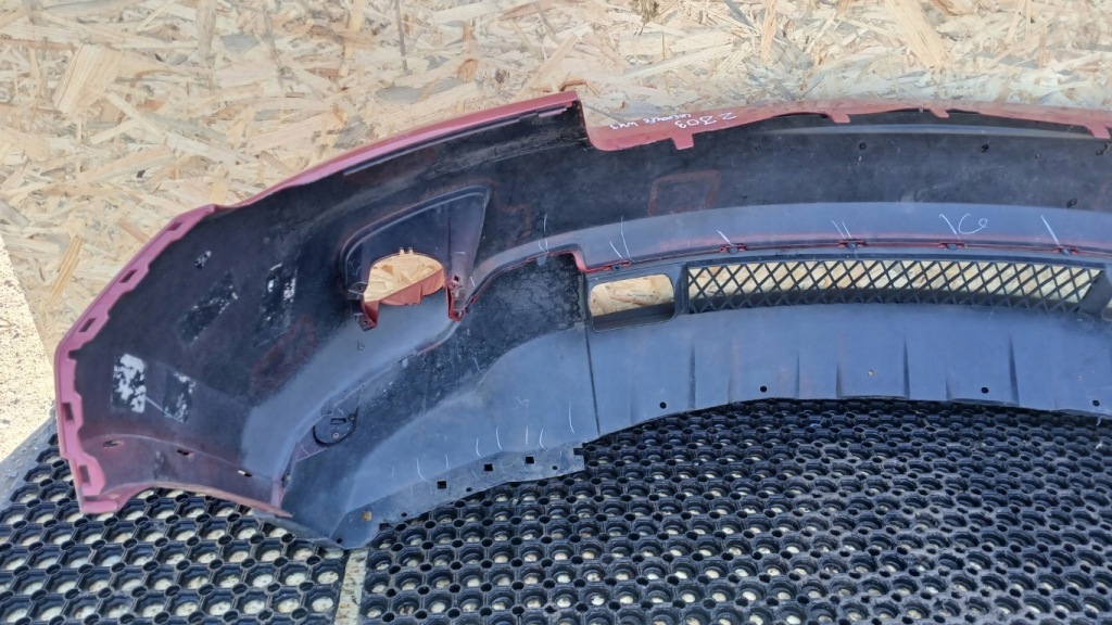 фото №13, Jeep grand cherokee wk2 бампер перед inferno red