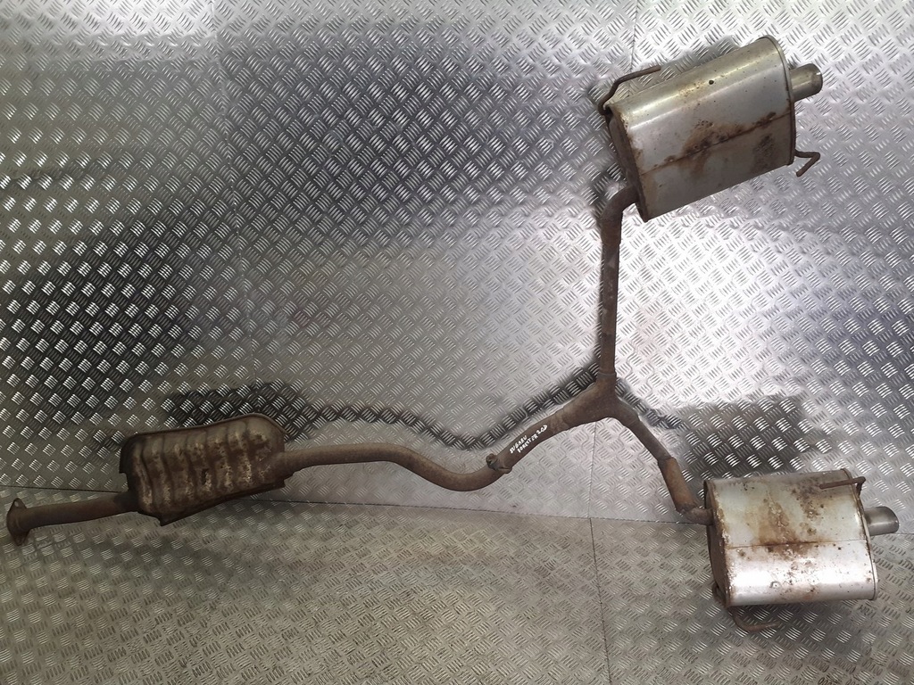 фото №1, Выхлоп гаситель subaru forester 2.0 d