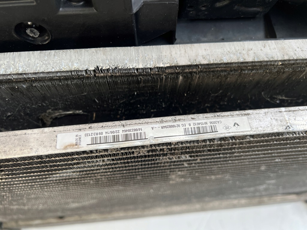 фото №9, Pas передній балка радіатор комплект радіатор renault megane iii lift дизель