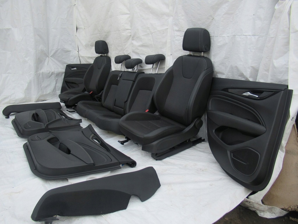 фото №4, Сиденья заднее сиденье обшивки полукожа insignia b kombi