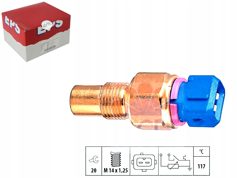 фото №9, Eps 1.830.553 датчик, температура рідина охолоджуючий