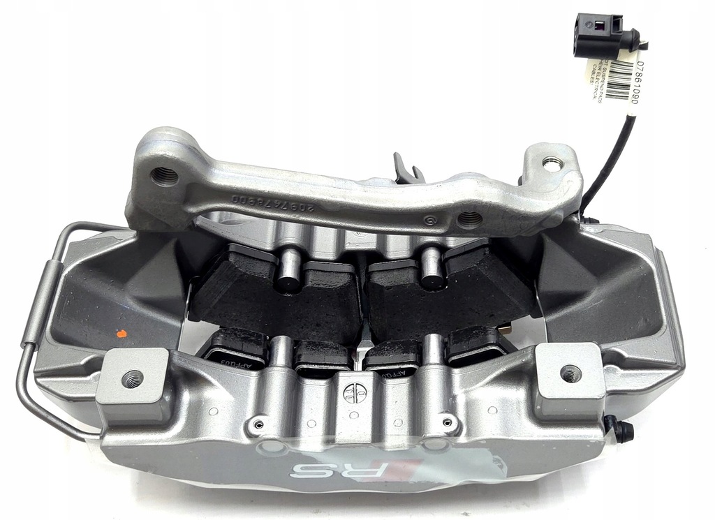 фото №11, Супорт гальмівний правий гальмівні колодки керамічний audi rs3 8v 8v0615106m