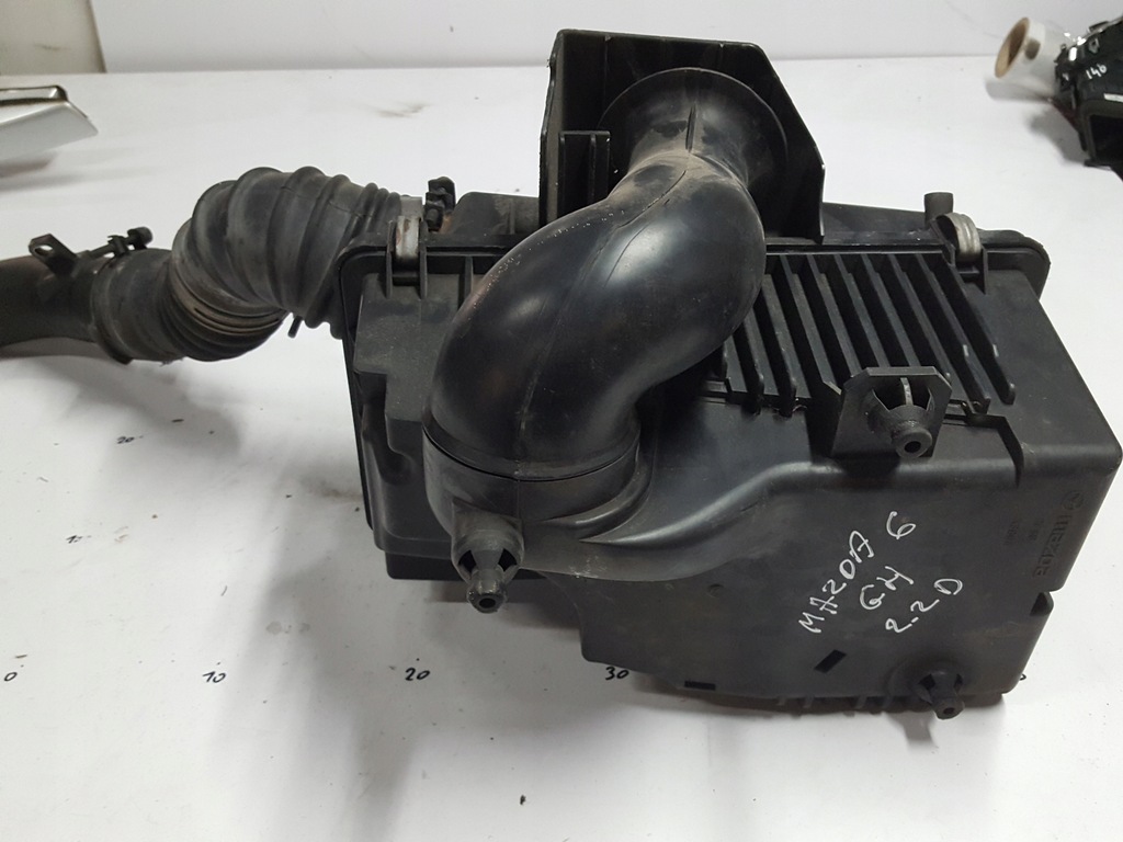 фото №4, Mazda 6 ii gh lift 10-12r 2.2 mzr-cd корпус фильтра воздуха