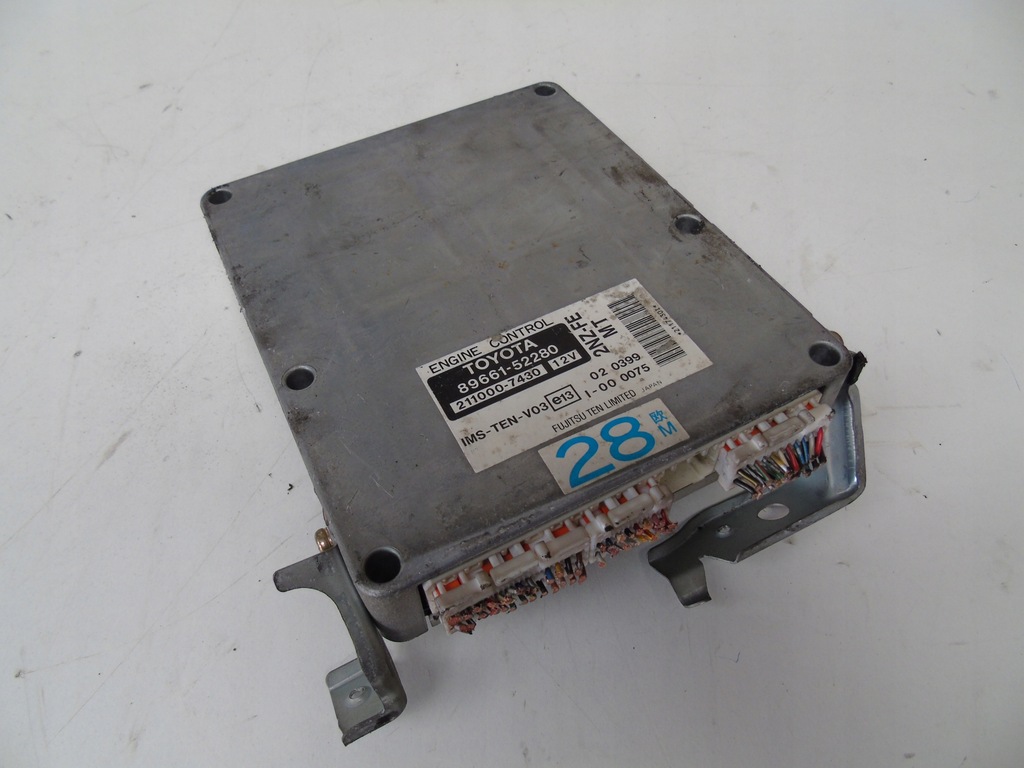 фото №1, Бортовий комп'ютер двигуна toyota оригінальний номер 89661-52280