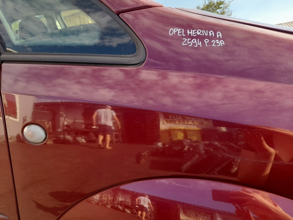 фото №7, Opel meriva a крыло правый перед передний z594 3iu