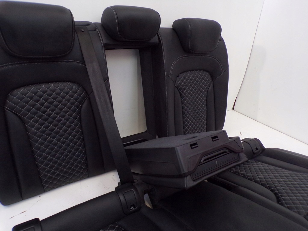 фото №8, Заднее сиденье подлокотник isofix простроченная кожа audi q3 2011-2018r