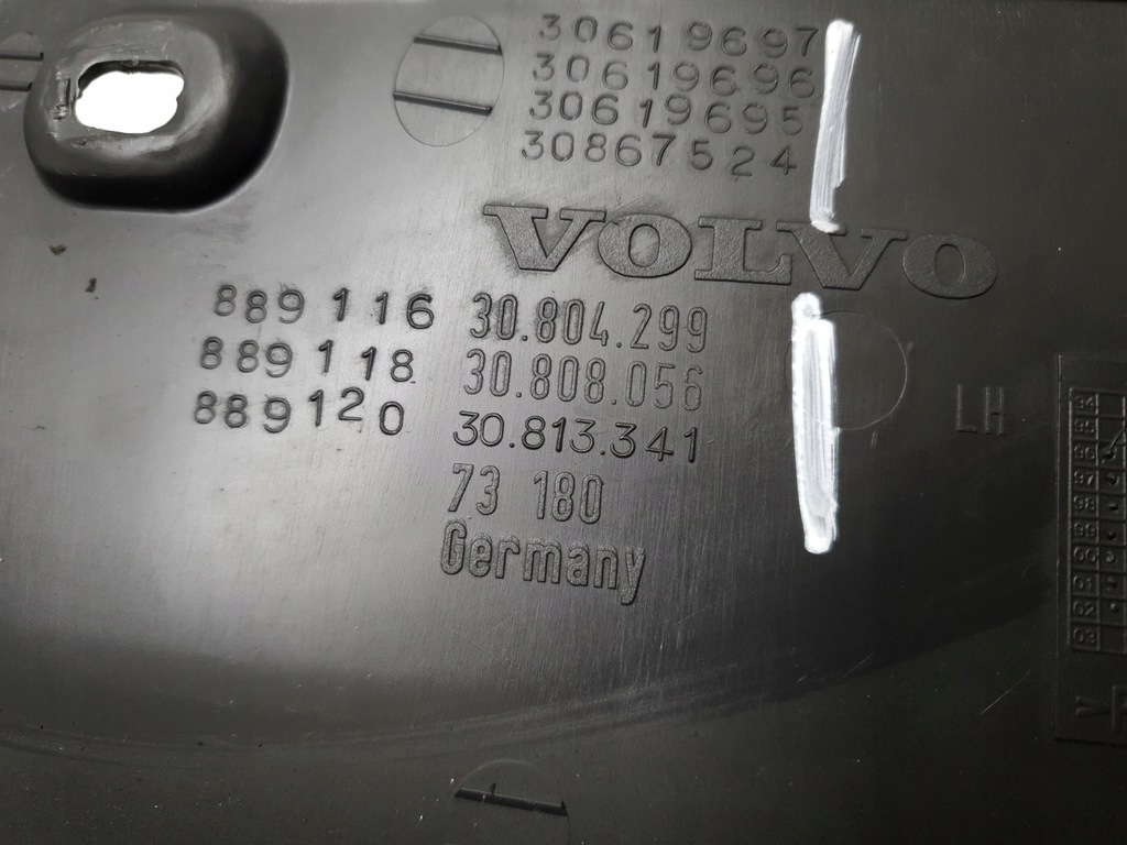 фото №7, Захист панелі консолі volvo v40