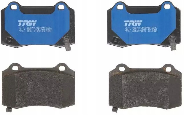 фото №15, Trw гальмівні колодки гальмівний. tesla model s 13- задня