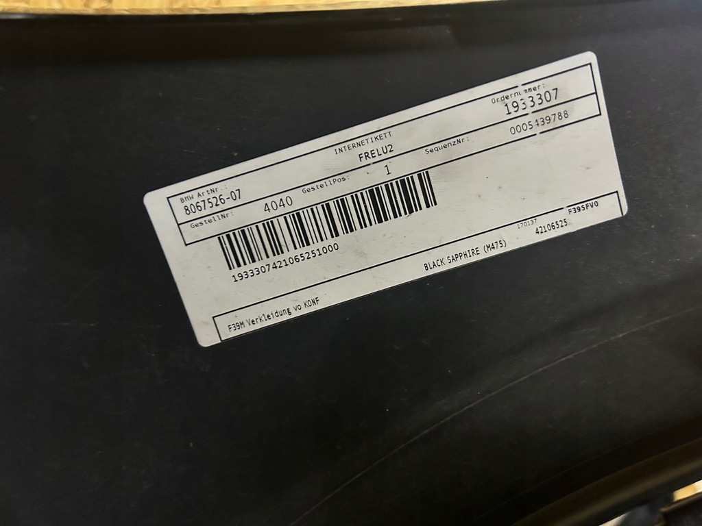 фото №11, Бампер перед передний bmw x2 f39 m-pakiet pdc