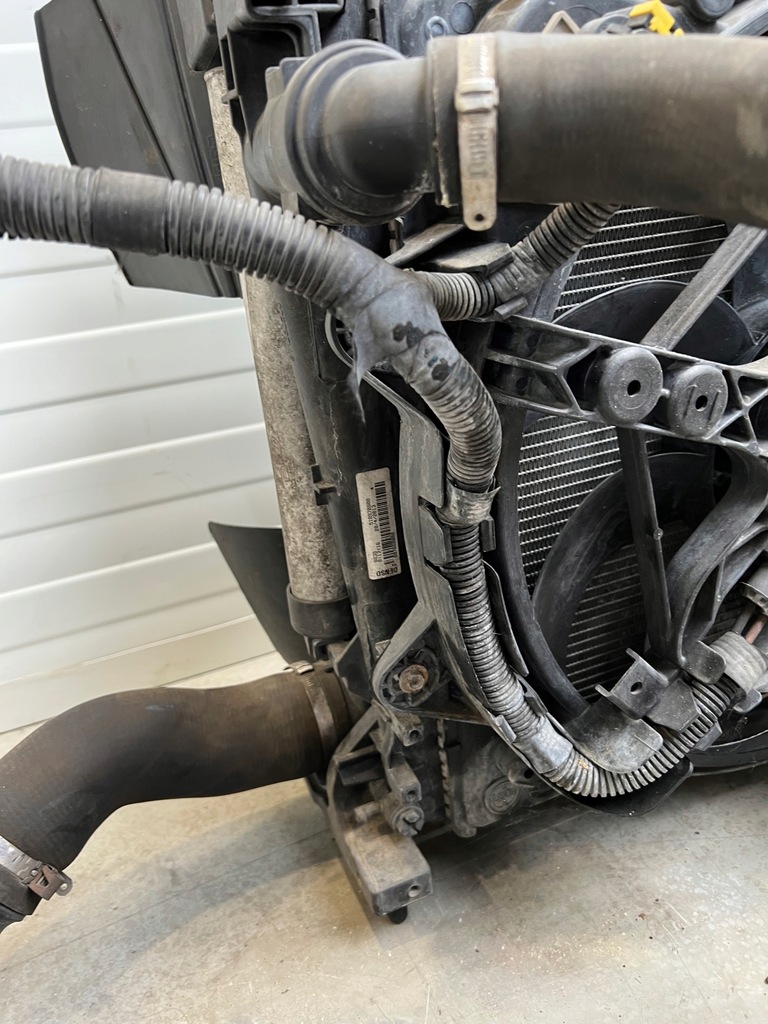 фото №14, Pas передній радіатор opel combo 1.6 jtd механічна коробка передач