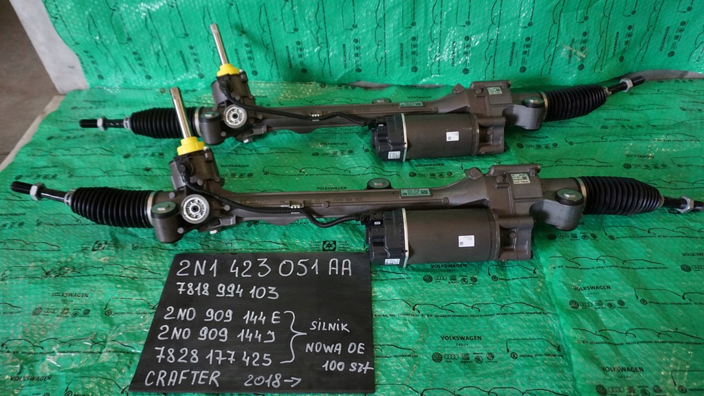фото №1, Рулевая рейка трансмиссия vw crafter ii 2 man tge 7c
