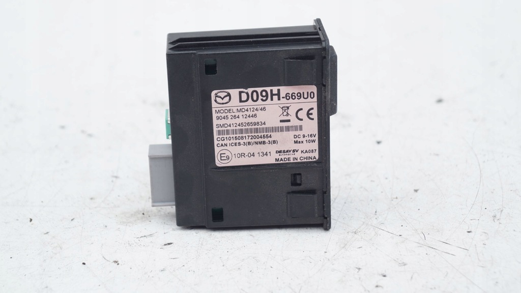 фото №1, Модуль роз'єм usb mazda cx-3 cx-5 d09h-669u0