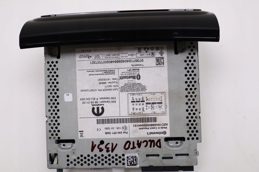 Fiat ducato boxer jumper 20- радіо '07357124040 Недорого