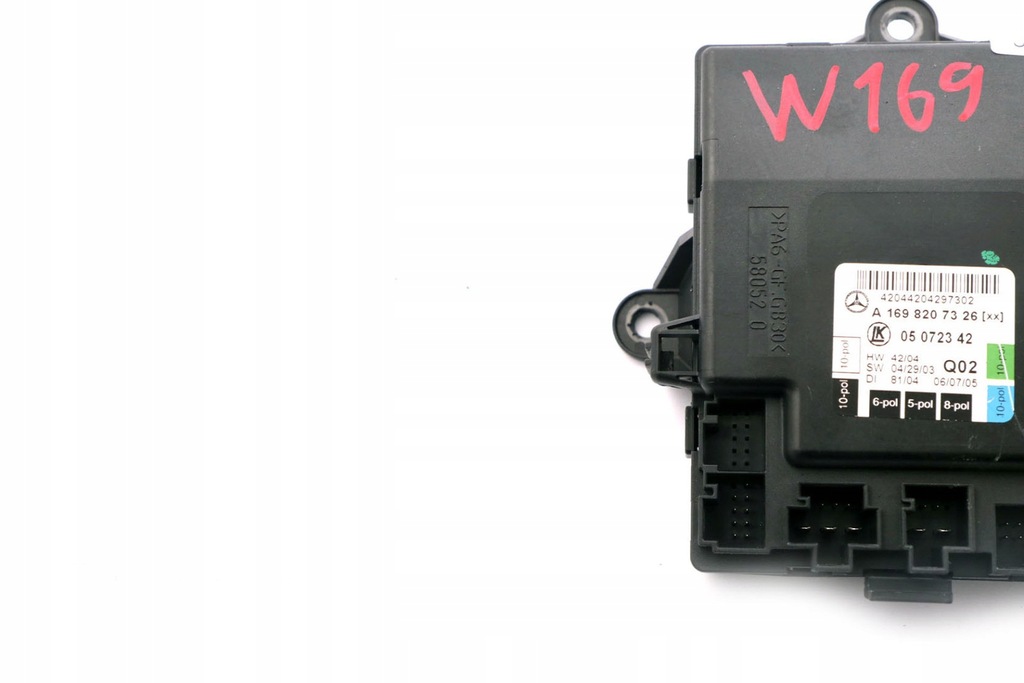 фото №11, Mercedes w169 w245 модуль дверь левый перед