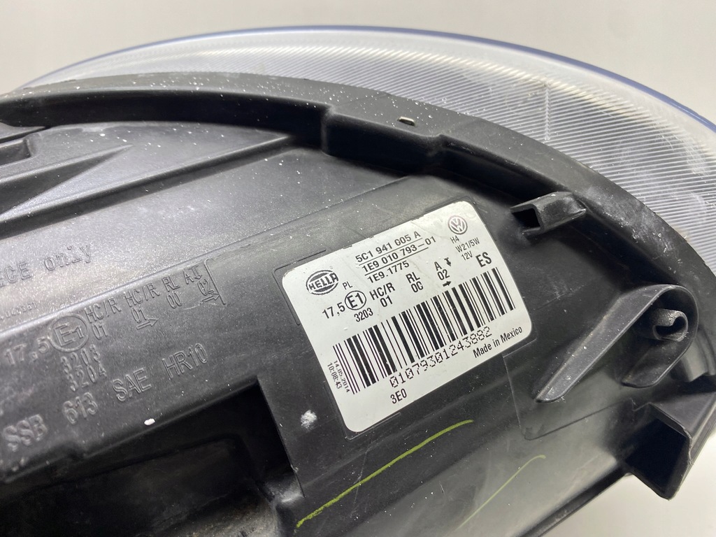 фото №8, Vw new beetle лампа ліва лівий перед передня 5c1941005a