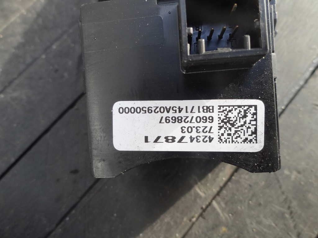 фото №5, Opel karl 2017 переключатель дворник правый org