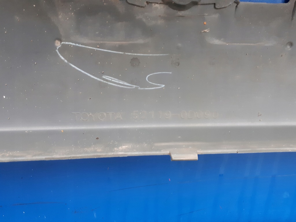 фото №10, Toyota yaris i lift 03- 2003-2005 бампер передний