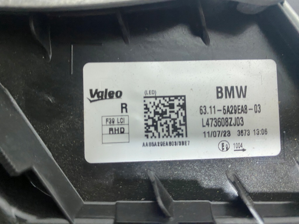 фото №5, Лампы led l+r bmw x2 f39 5a29ea7 5a29ea8 rhd идеальное состояние nowe oem