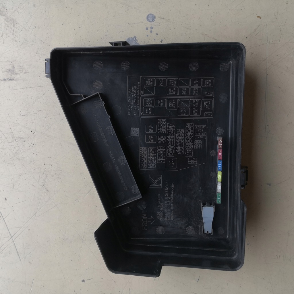 фото №6, Subaru outback vi 2019- крышка коробка предохранителей mb504602b