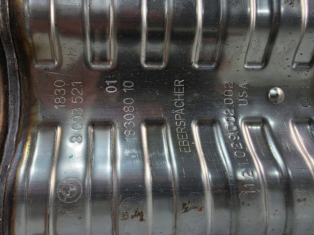 фото №7, Гаситель катализатор выхлоп bmw x3m f97 x3 g01 8089452