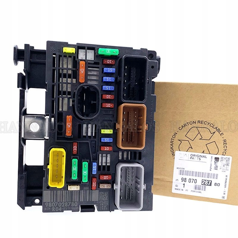 фото №13, Модуль bsm citroen berlingo ii c4 c8 jumpy iii оригинальный номер 9807028780