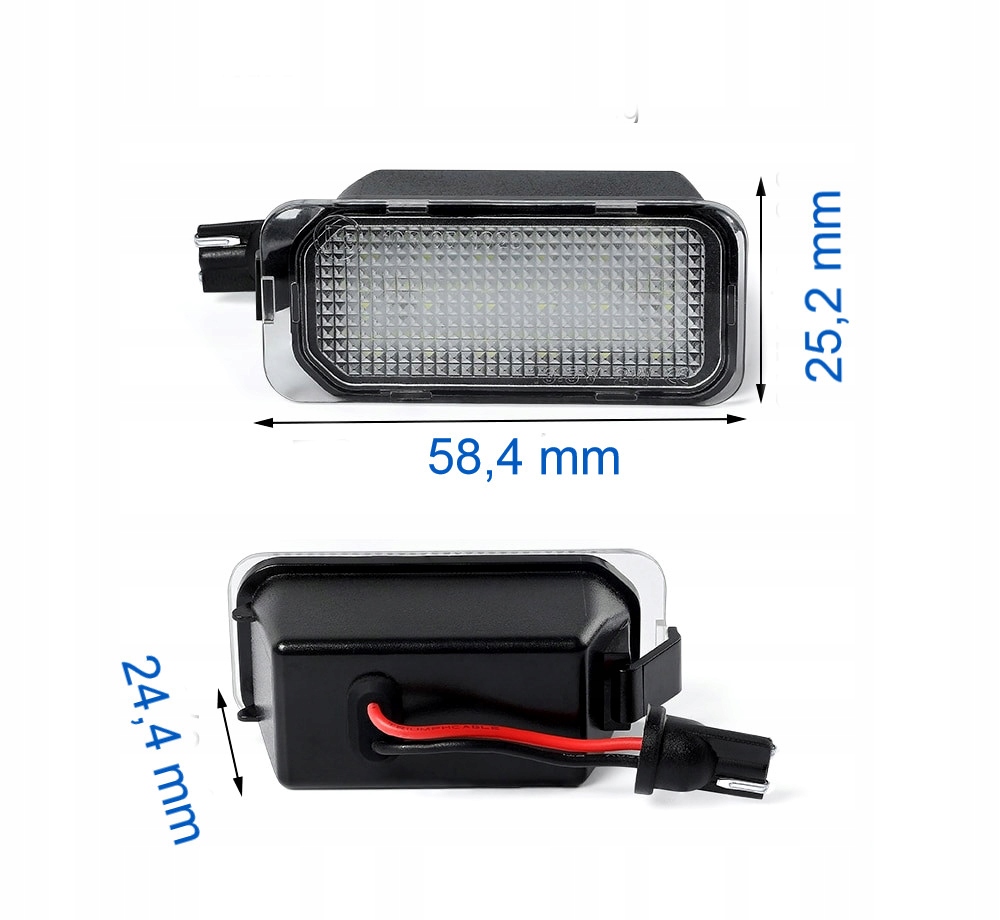 фото №15, Ліхтарі led підсвітка номерного знака реєстраційний ford mondeo виробник washi