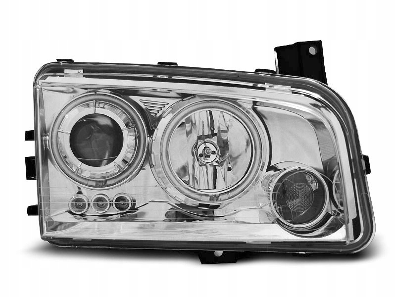 фото №2, Лампи dodge charger lx i 06-10r кільця led хром