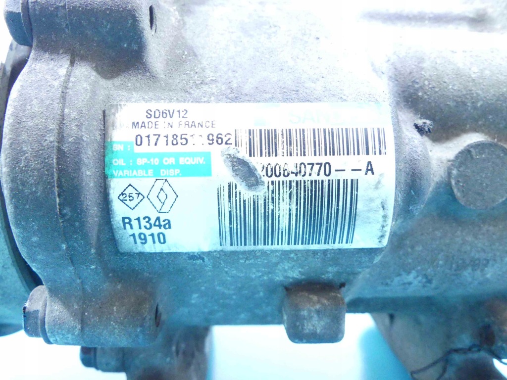 фото №6, Компрессор кондиционера renault thalia ii 1,2 16v