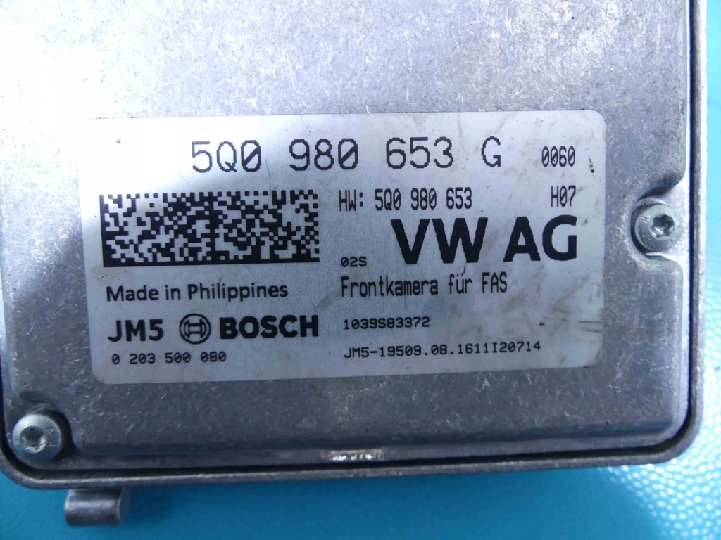 фото №5, Камера перед ассистент поперечина радар seat leon iii 12-16 5q0980653g