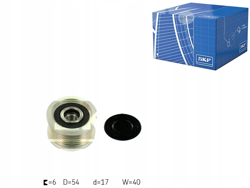 Купити Генератор - зчеплення односторонній skf vkm 03515