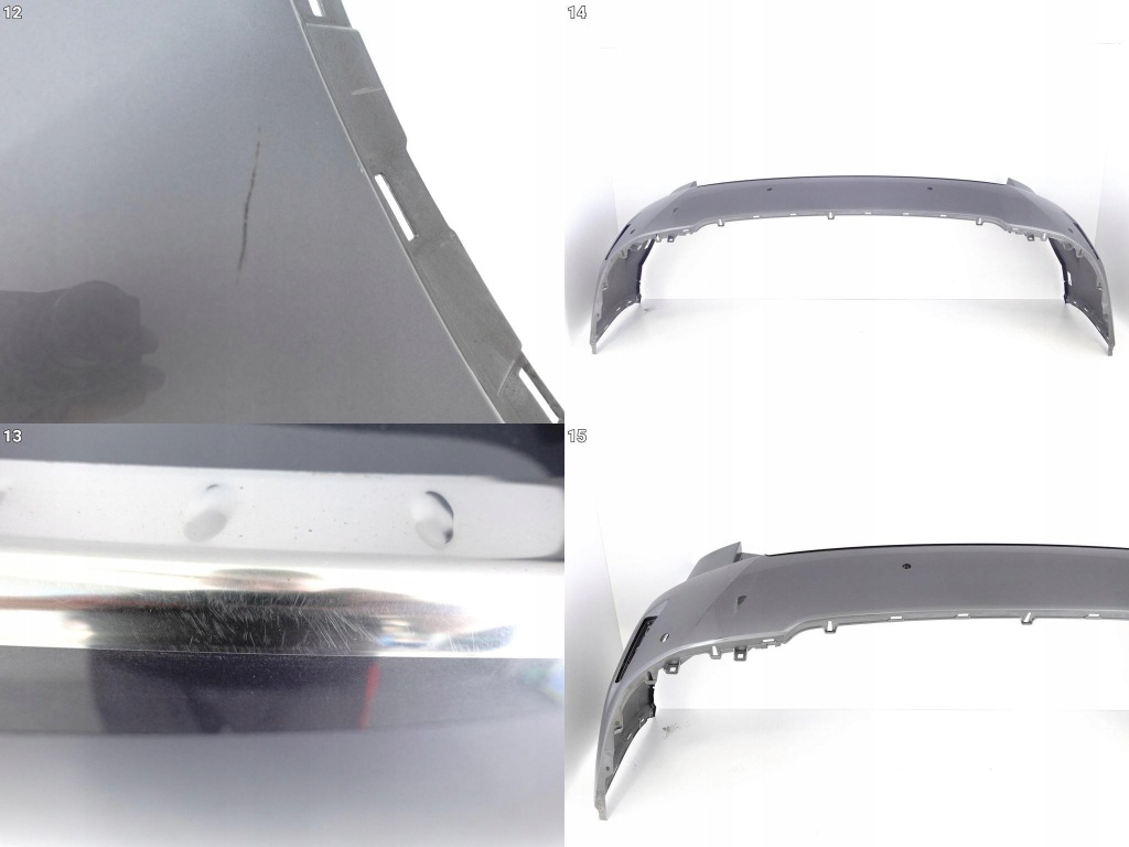 Lexus rx iv 4 15-19 бампер задняя 4xpdc Цена