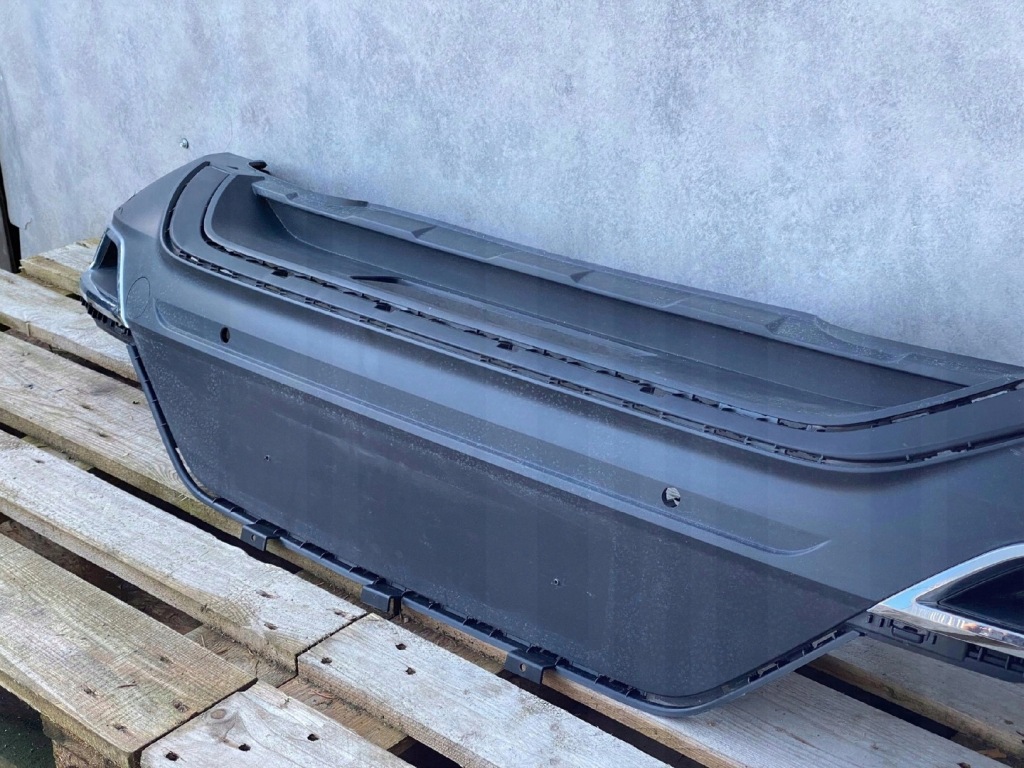 фото №3, Vw t-roc накладка бампера задняя 2ga807301ab