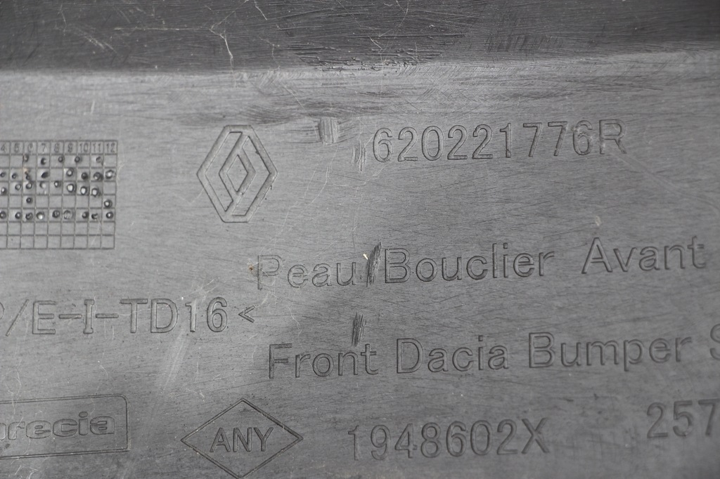 фото №9, Dacia duster ii lift бампер перед передній колір 2017-2023