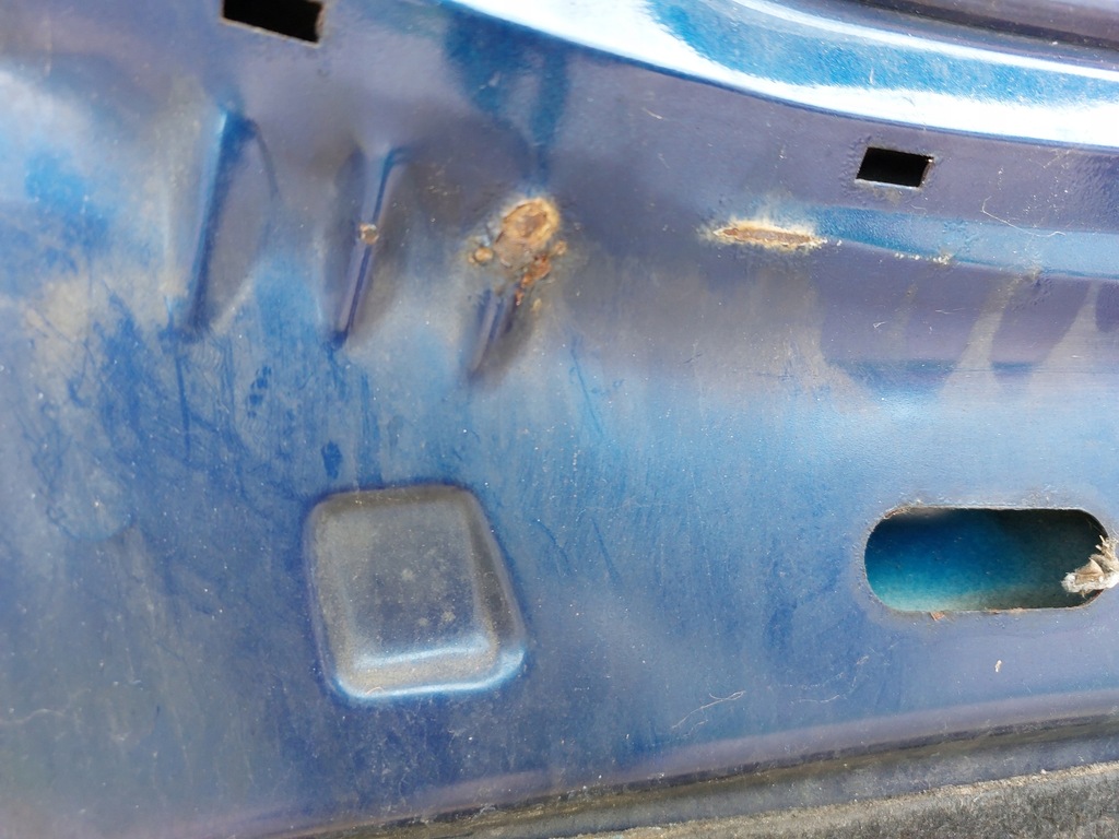 фото №7, Капот seat leon i niebieska