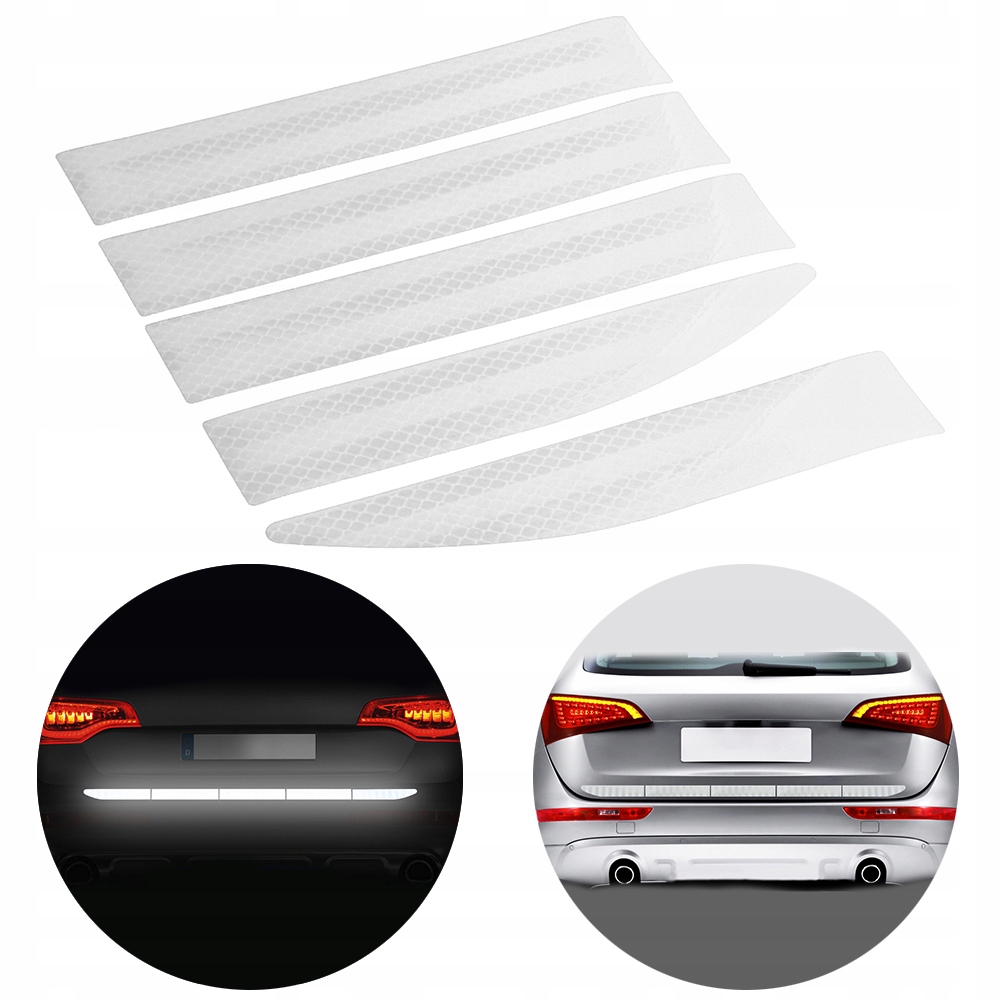 фото №1, Отражатели наклейки отражающий предупредительные бампер