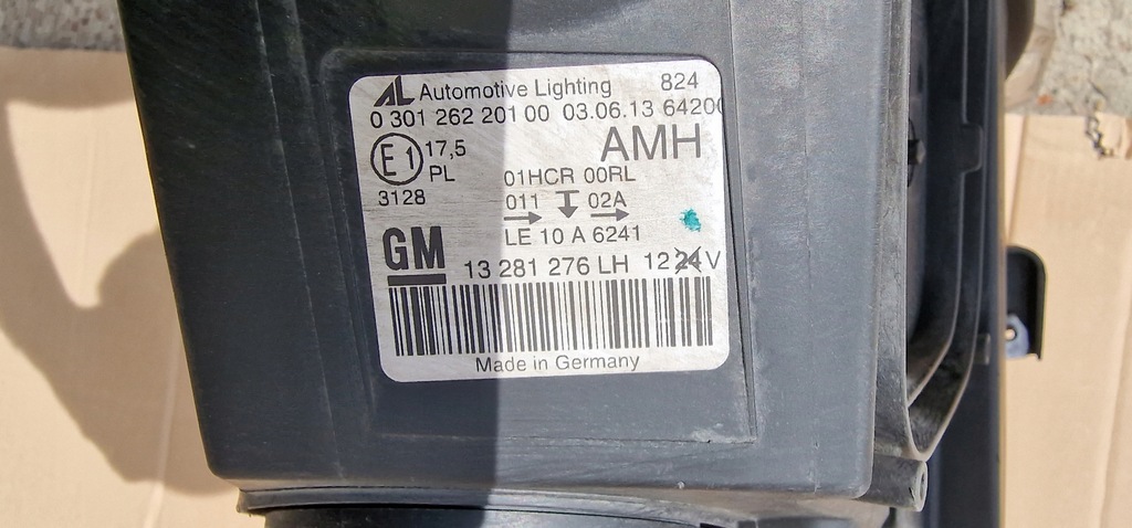 фото №7, Opel cascada astra gtc 4 лампа ліва