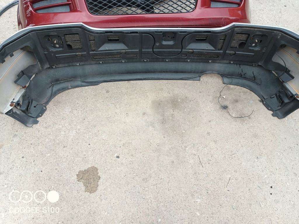 фото №9, Mercedes slk r170 96- бампер задняя серебристый kompletny