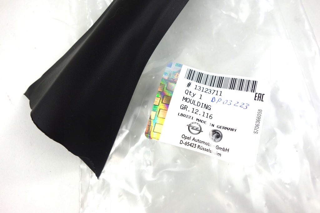 фото №6, Прокладка дверь боковых раздвижных vivaro trafic ii 8200172146