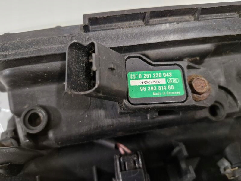 фото №7, Citroen c4 1 i 1.6 16v колектор всмоктуючий форсунки датчик map датчик