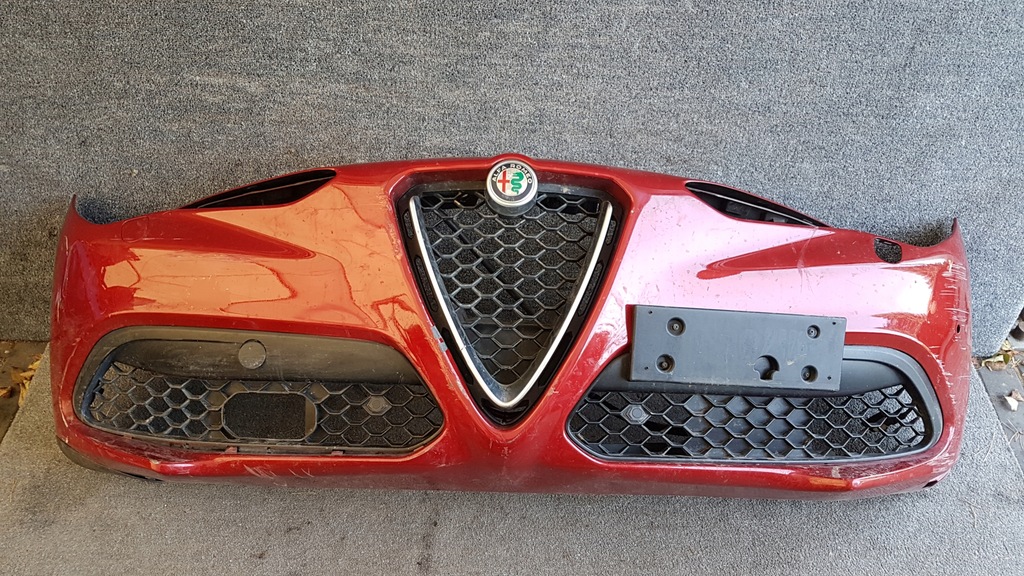 фото №1, Alfa romeo stelvio kompletny бампер перед