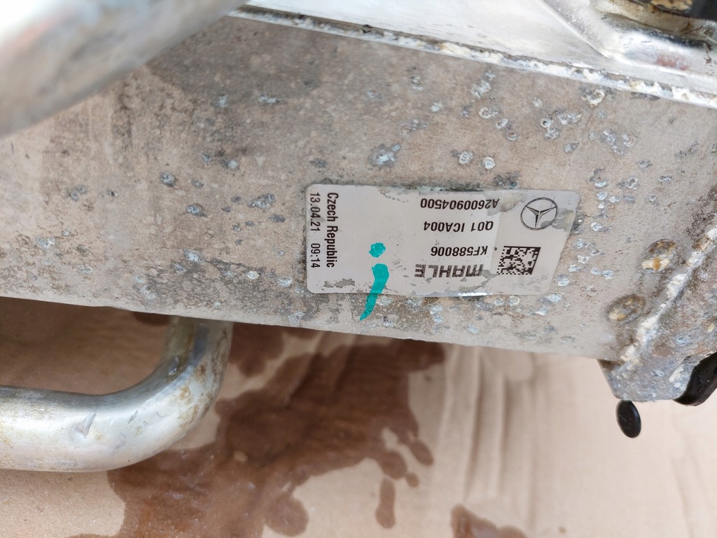 фото №8, Радиатор интеркулер mercedes glb x247 2.0 gla cla w118 w247 w177 c118