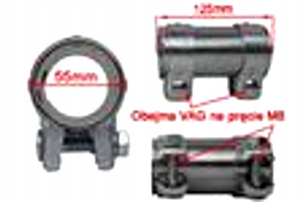 фото №1, Hart 405 597 соединитель rur, система выпускной