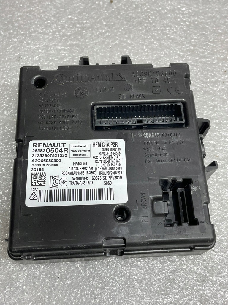 фото №1, Модуль блок керування captur ii 2 285s20504r org fv