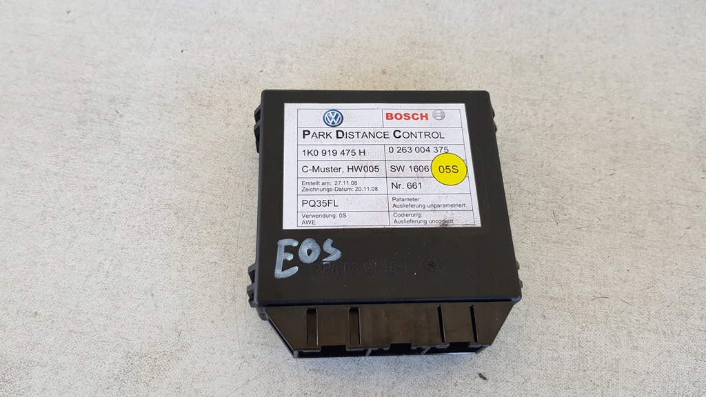 фото №1, Модуль pdc vw eos